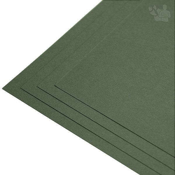 Papel Kraft - Card Plus Green - 240g - A3 - 297x420mm