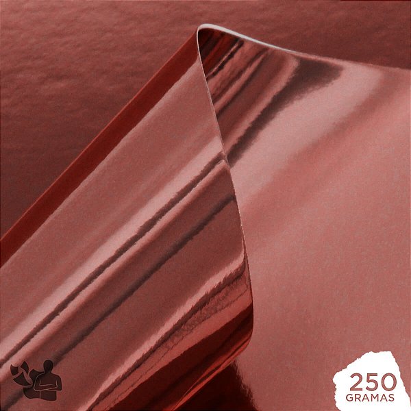 Papel Laminado - Rose Gold - 250g - A4