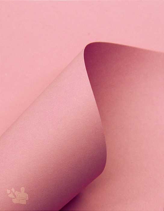 Papel Offset Colorido - Rosa - 180g - A4 - 210x297mm