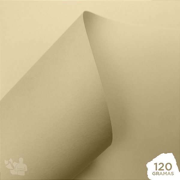 Papel Color Plus - Marfim - 120g
