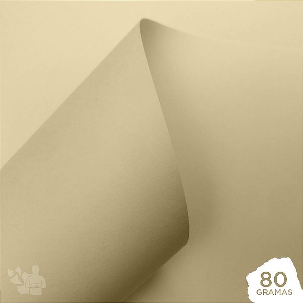 Papel Color Plus - Marfim - 80g