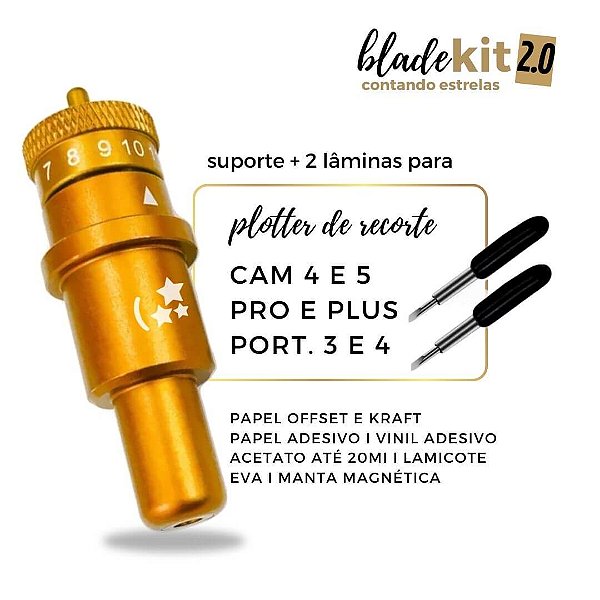 BladeKit 2.0 - Suporte e Lâminas