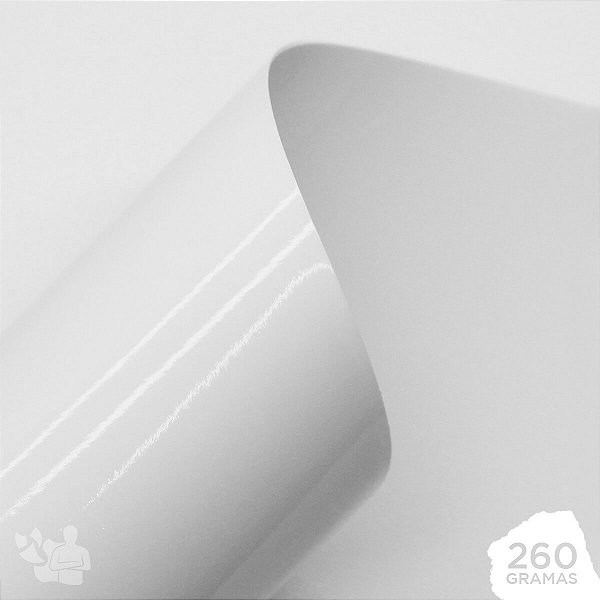 Papel Fotográfico - Microporoso - Brilho/Glossy - 260g - A4 - 210x297mm