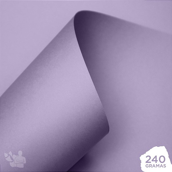 Papel Color Plus - São Francisco - Lilás - 240g - A4