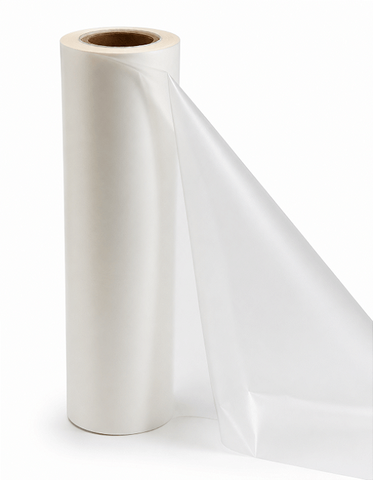 Bopp Fosco para Laminação a quente - 18 Micras - 22cm x 100metros