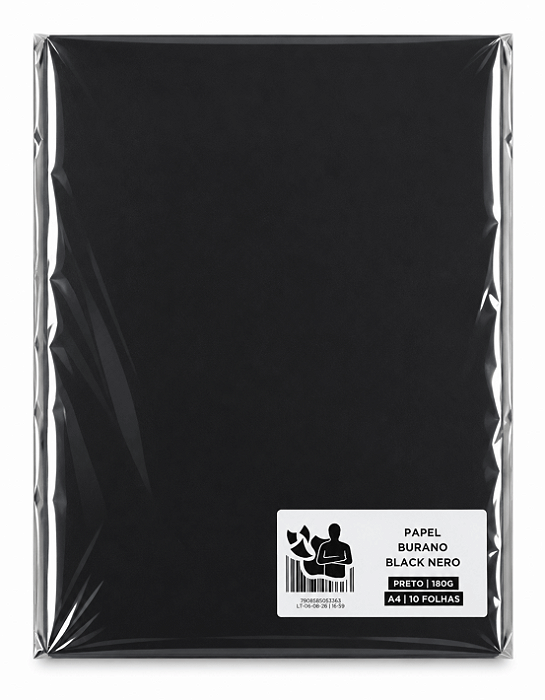 Papel Burano - Black Nero - 180g