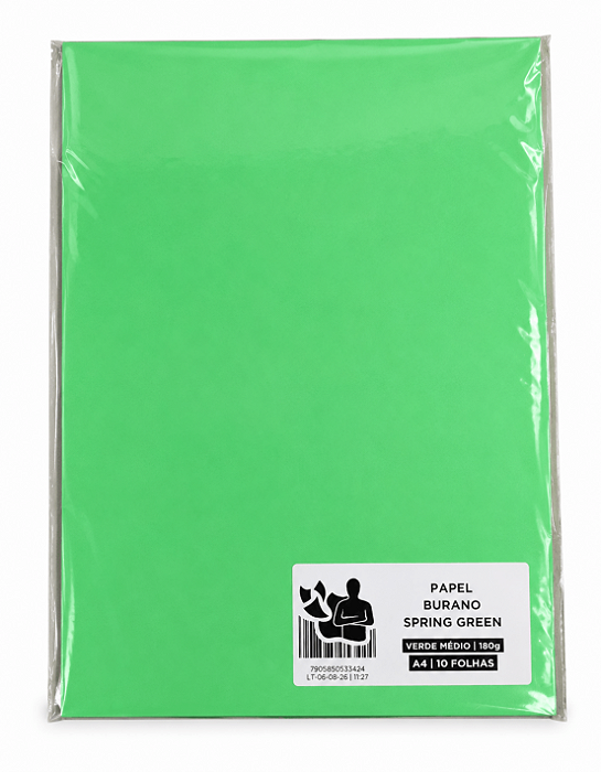 Papel Burano Spring Green - 180g