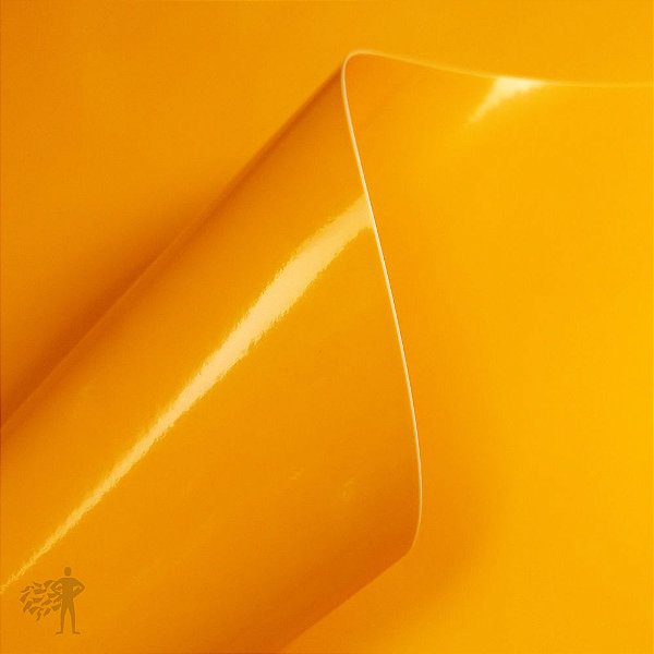 Vinil Adesivo - Recorte - 200x300mm - 10 Folhas - Amarelo Ouro