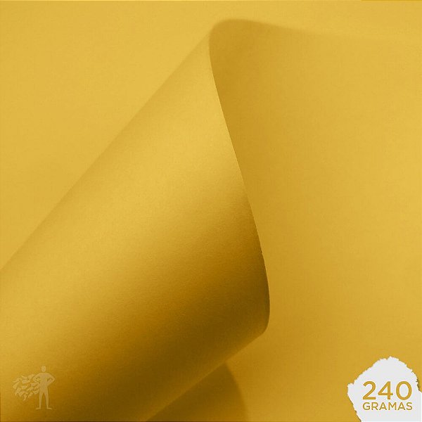 Papel Candy Plus - Abacaxi - 240g - A4 - 210x297mm
