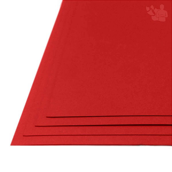 Papel Color Plus - Tóquio - Vermelho - 180g - A3 - 297x420mm