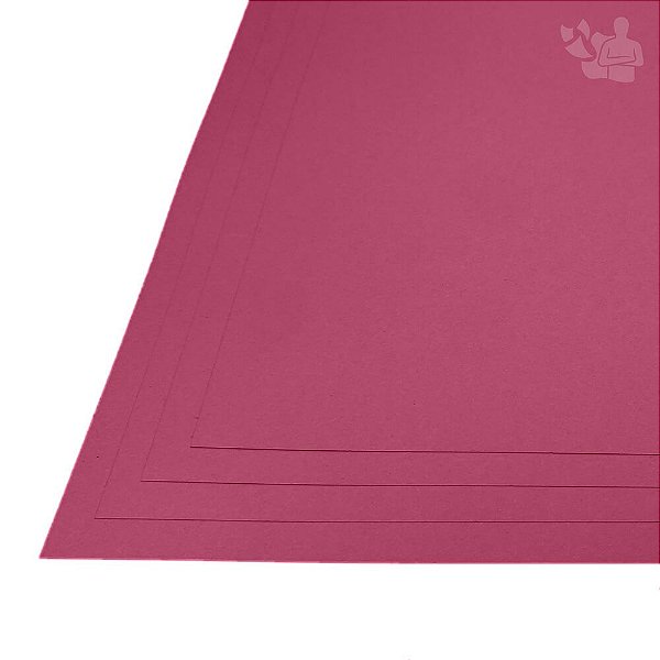 Papel Color Plus - Cancún - Pink - 180g - A4 - 210x297mm