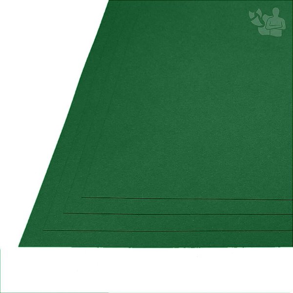 Papel Color Plus - Brasil - Verde Bandeira - 180g - A4 - 210x297mm