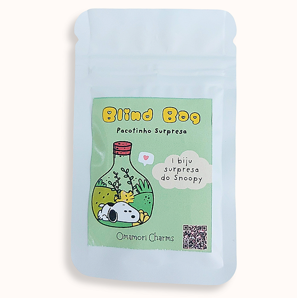 Blind Bag Surpresa Snoopy Omamori Charms Personagens Clássicos
