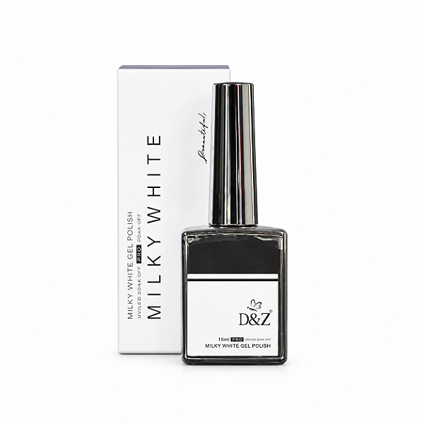 ESMALTE EM GEL D&Z PREMIUM RENDA MILKY WHITE 18g