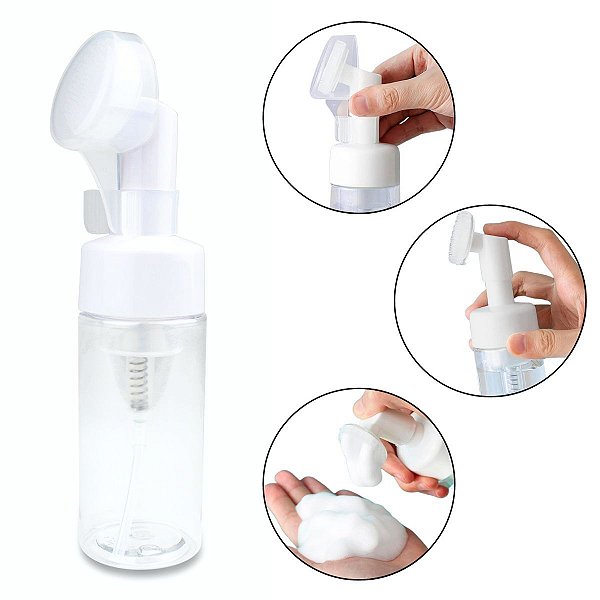 FRASCO PUMP COM MASSAGEADOR D&Z 100 ml