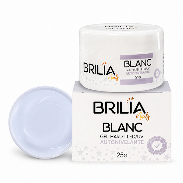 GEL BRILIA NAILS AUTONIVELANTE BLANC - POTE 25g