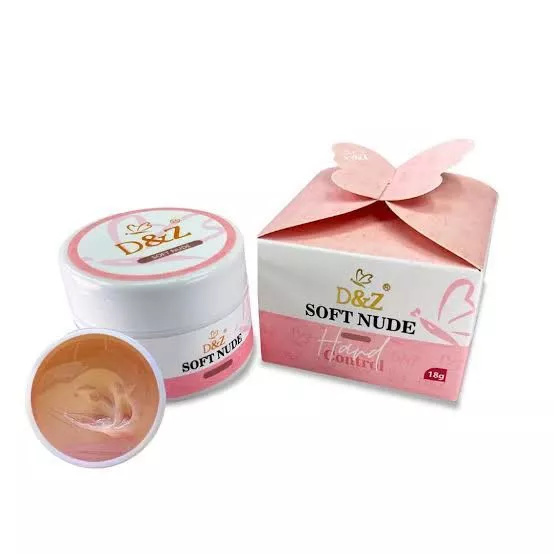 GEL D&Z BORBOLETA CONTROL HARD SOFT NUDE - POTE 18g