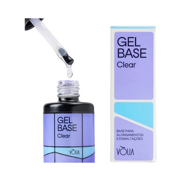 GEL VOLIA BASE CLEAR - FRASCO 9g