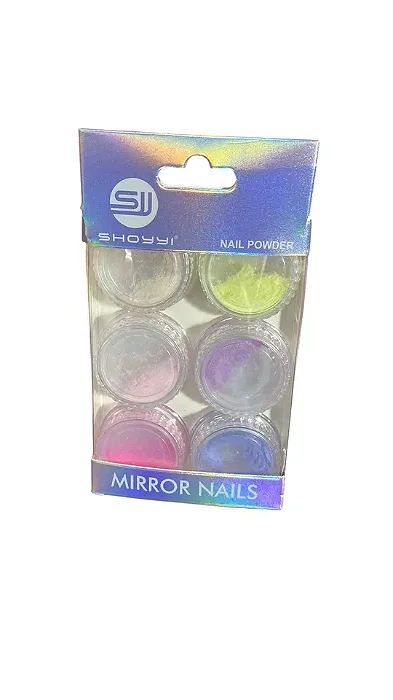 GLITTER PO ASA BORBOLETA SHOYYI CORES c/ 6