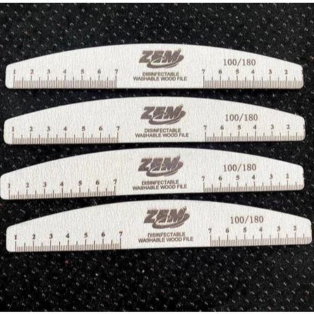 LIXA ZEM BOOMERANG REGUA FINA 100/180
