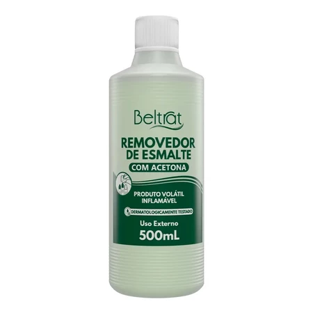 REMOVEDOR BELTRAT COM ACETONA 500 ml