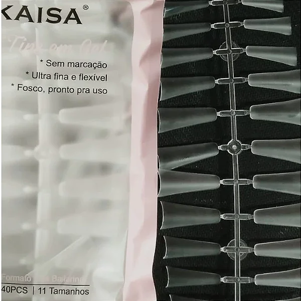 TIPS EM GEL BAILARINA TRANSPARENTE KAISA  240 un