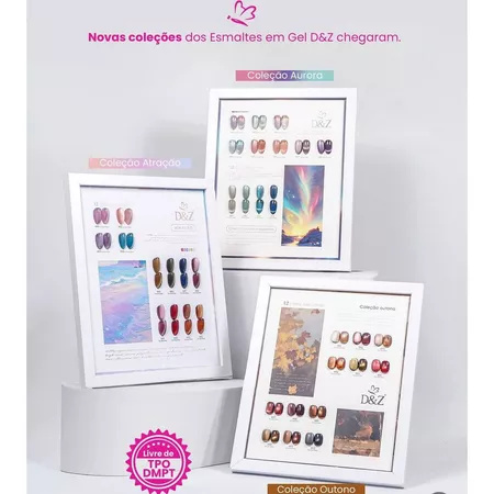 ESMALTE EM GEL D&Z OLHO DE GATO COM IMA MAGNETICO