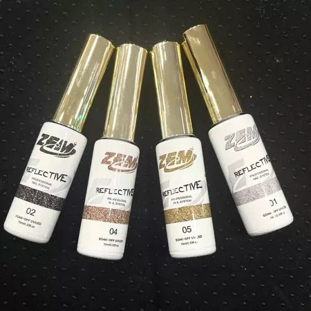 ESMALTE EM GEL LINER REFLECTIVE ZEM PONTA FINA 10 ml