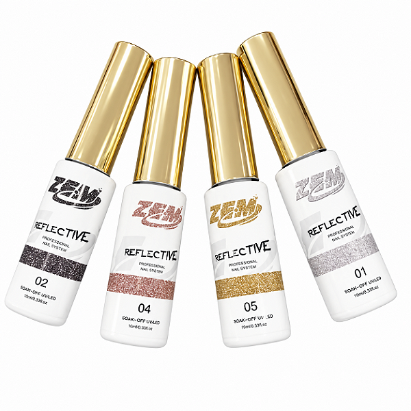 ESMALTE EM GEL LINER REFLECTIVE ZEM PONTA FINA 10 ml