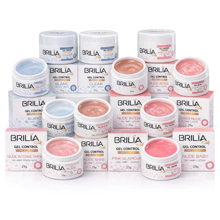 GEL BRILIA NAILS CONTROL - POTE 25g