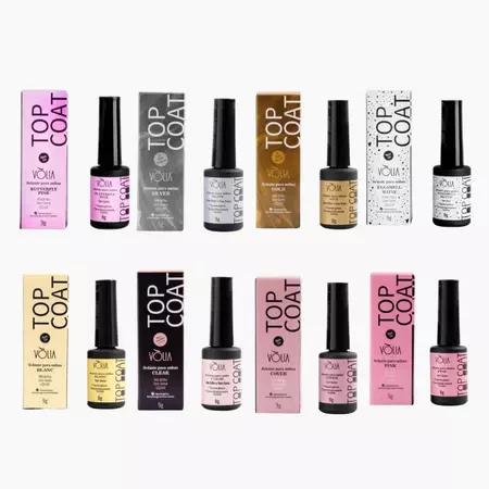 TOP COAT VOLIA - FRASCO 9g