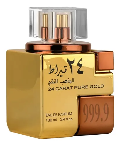 Lattafa 24 Carat Pure Gold Eau de Parfum Compartilhável