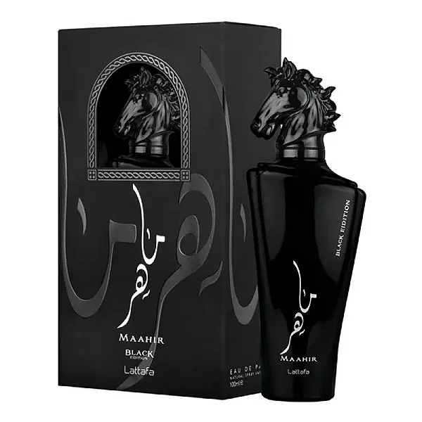 Lattafa Maahir Black Edition Eau de Parfum Compartilhável