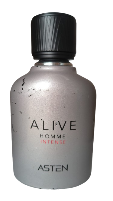 Asten Alive Homme Intense Eau de Parfum Masculino (Sem caixa e frasco riscado)
