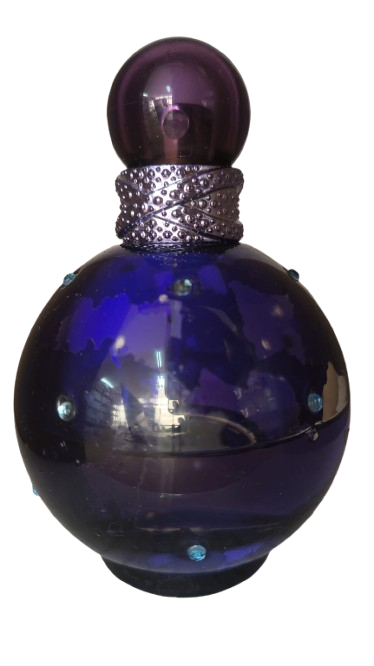 Britney Spears Midnight Fantasy Eau de Parfum Feminino (Sem caixa, frasco descascado e vazado)