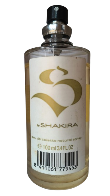 S By Shakira Eau De Toilette Feminino - Vintage Tester (Sem caixa, sem tampa e vazado)
