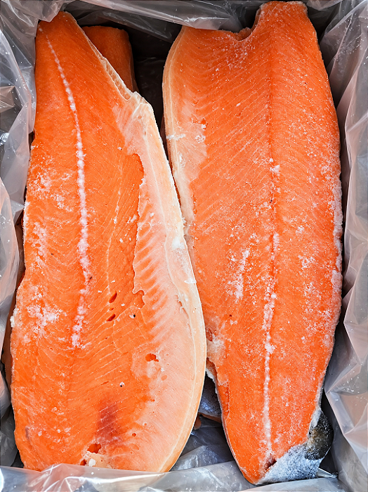 FILE DE SALMÃO ( SALAR) CONG. kg 89,90 -cx-12kg