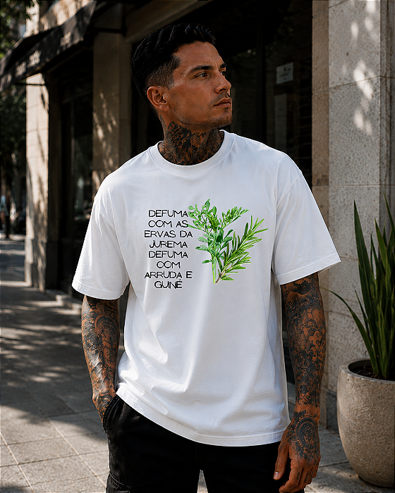 Camiseta Defuma com as Ervas da Jurema