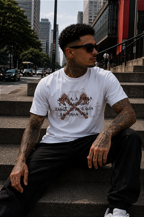 Camiseta Kaô Kabecilê Xangô