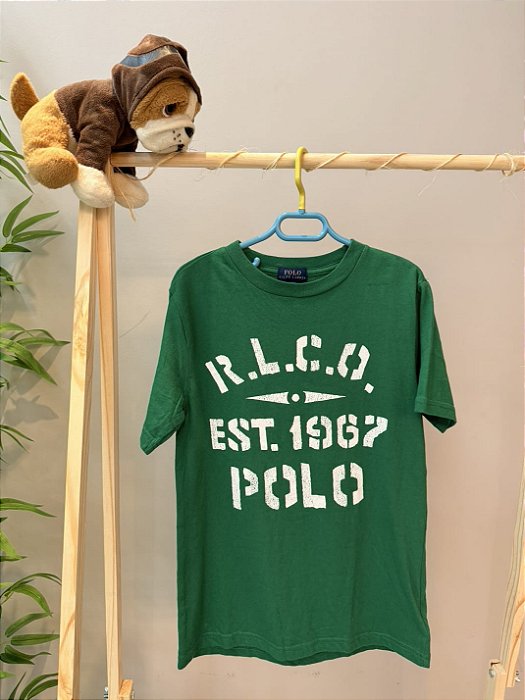 TAM 8 - Ralph Lauren - Blusa Verde 1967