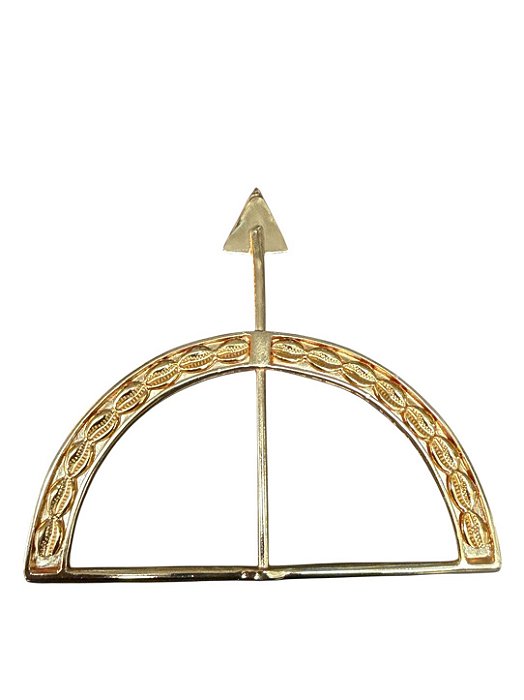 Ofa Decorado Com Búzios De Mão Dourado