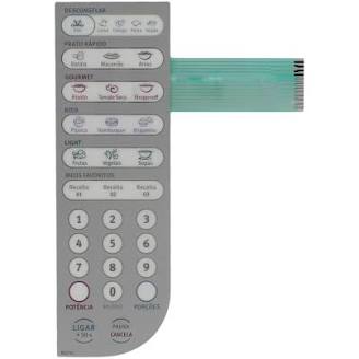 Membrana Painel Teclado Microondas MEF41 Electrolux 69580894