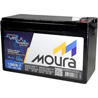 Bateria Estacionária VRLA Moura 12MVA-7 12V 7Ah 14658