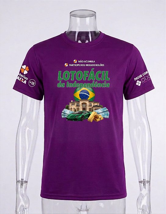 Camiseta Lotofácil da Independência – Edição Especial