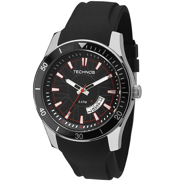 Relógio Technos Masculino Racer Prata 2115KSN/8P