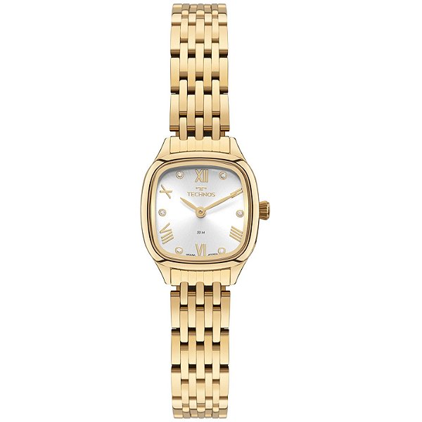 Relógio Technos Feminino Mini Dourado 2025LVG/1K