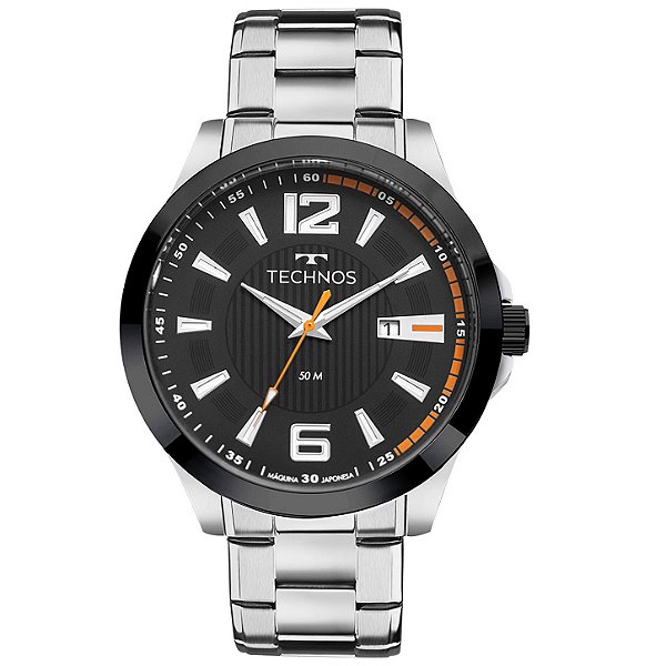 Relógio Technos Masculino Racer Prata 2115KNV/1P
