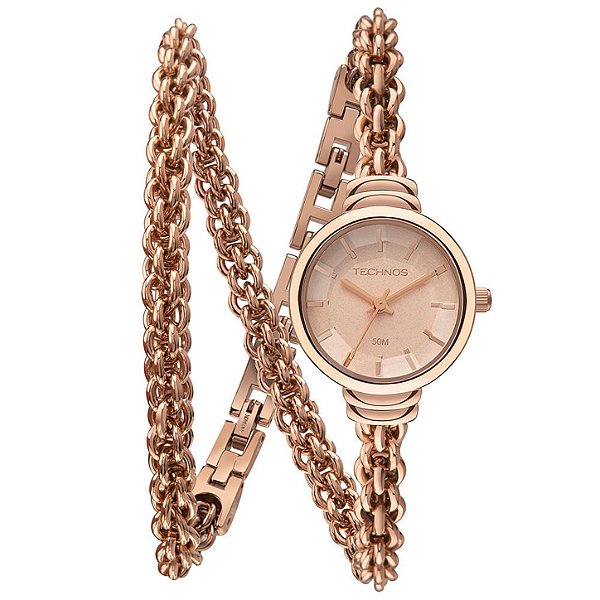 Relógio Technos Feminino Mini Joia Rosé 2035NDP/1J