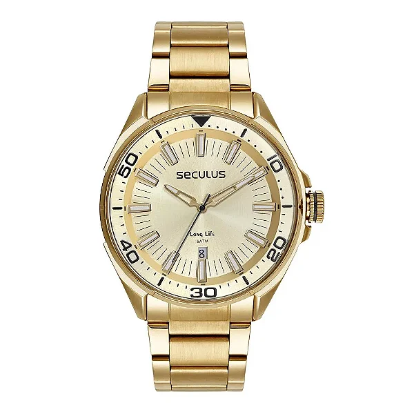 seculus long life 3D dourado 77262GPSVDA2
