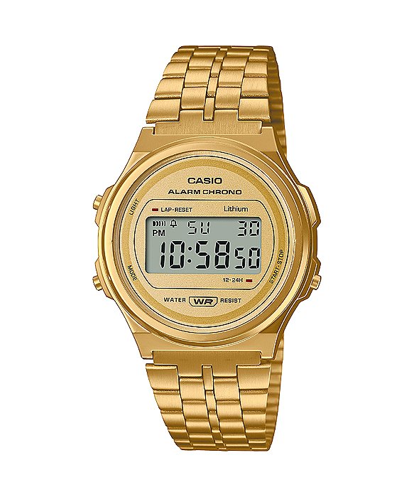 CASIO A171WEG-9A DOURADO